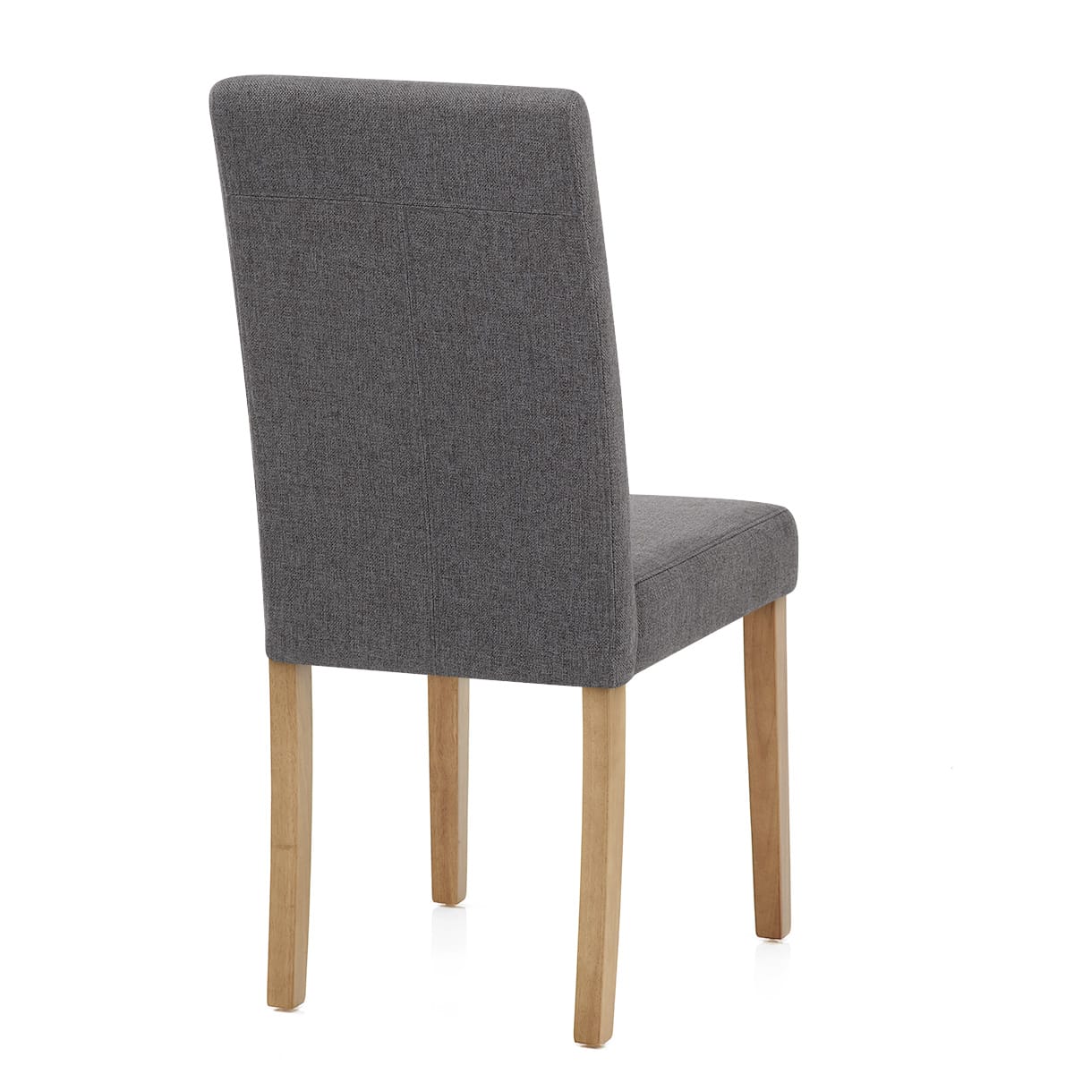 Silla Tela Madera - Columbus Gris