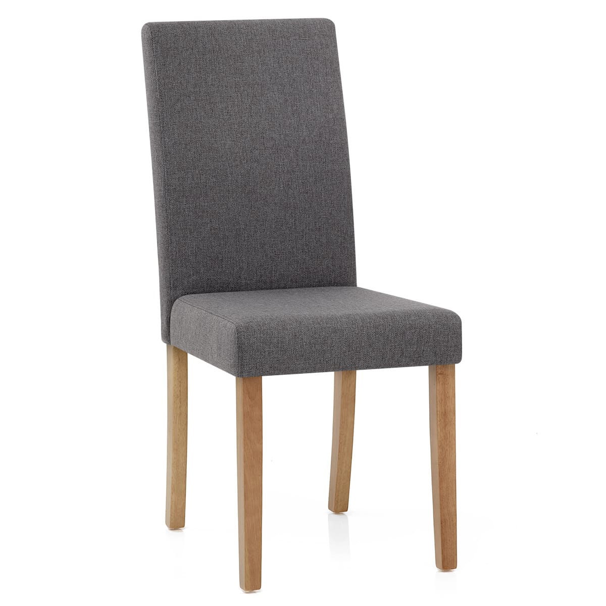 Silla Tela Madera - Columbus Gris