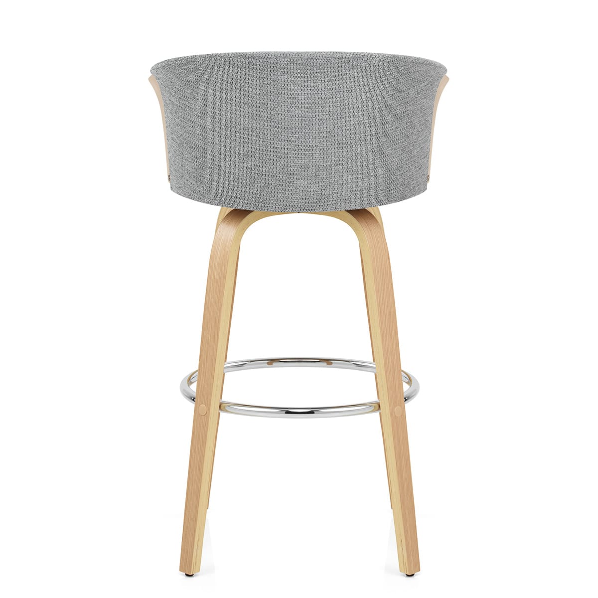 Taburete Tela - Coral Gris Oscuro