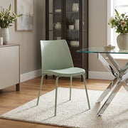 Silla Resina Metal - Cosmo Verde