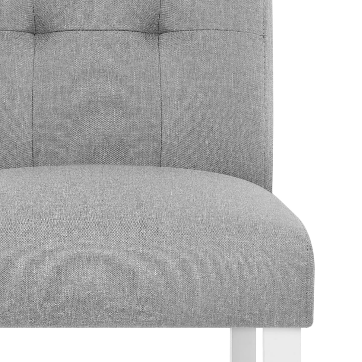 Taburete Tela Madera - Crawford Gris