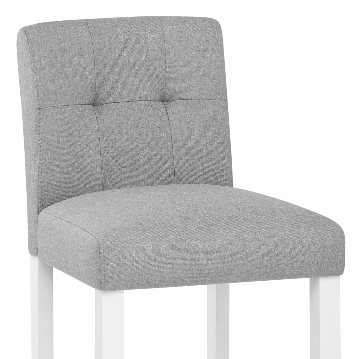 Taburete Tela Madera - Crawford Gris