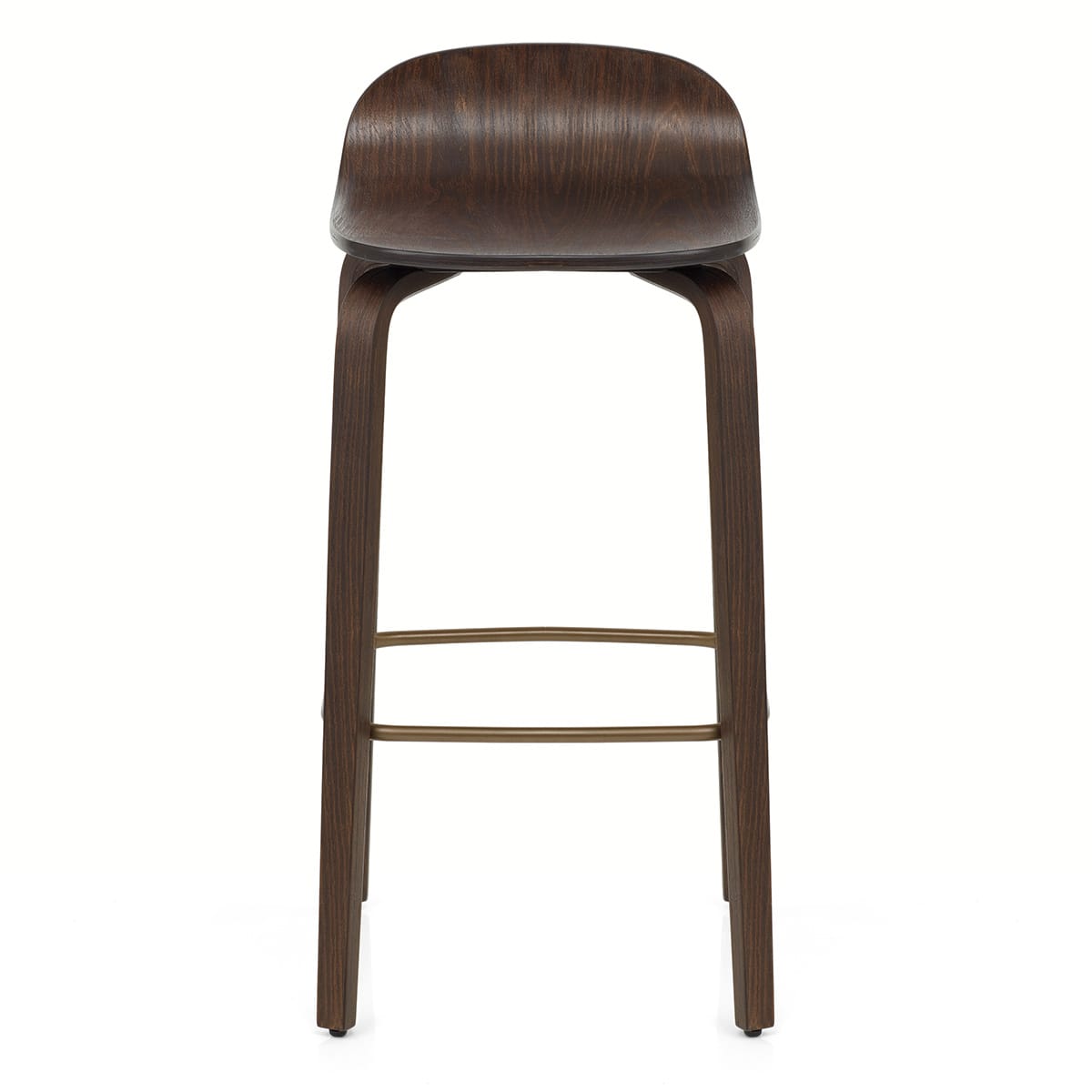 Taburete Madera Oscura - Curve Madera