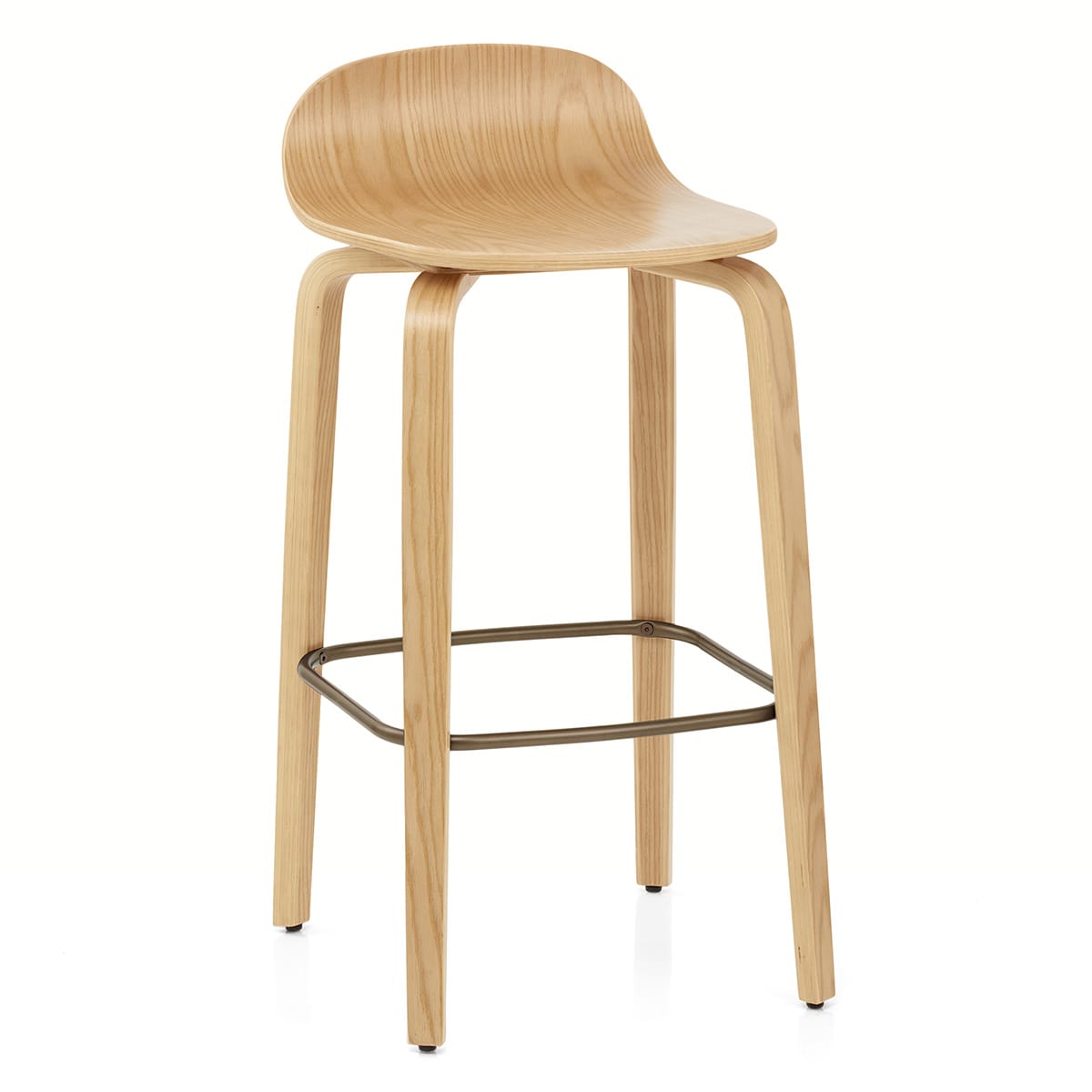 Taburete Madera - Curve Roble