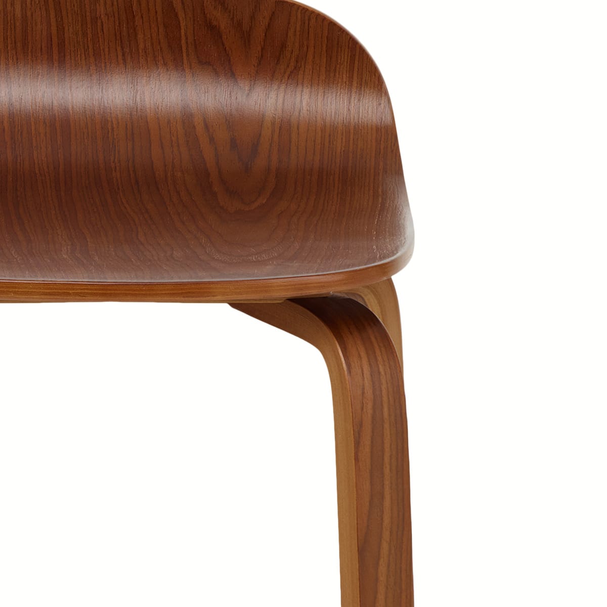 Taburete Madera - Curve Nogal