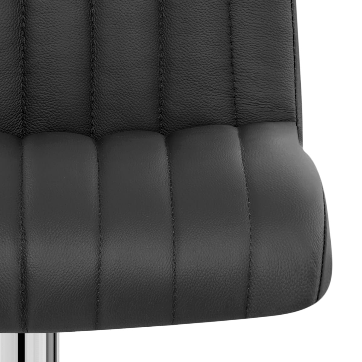 Taburete Cuero Real - Debut Negro