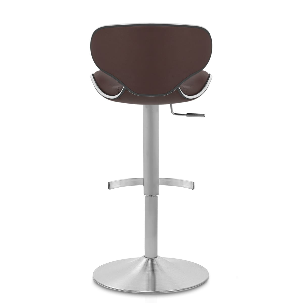 Taburete Auténtico Cuero Satinado - Felix Deluxe Marrón