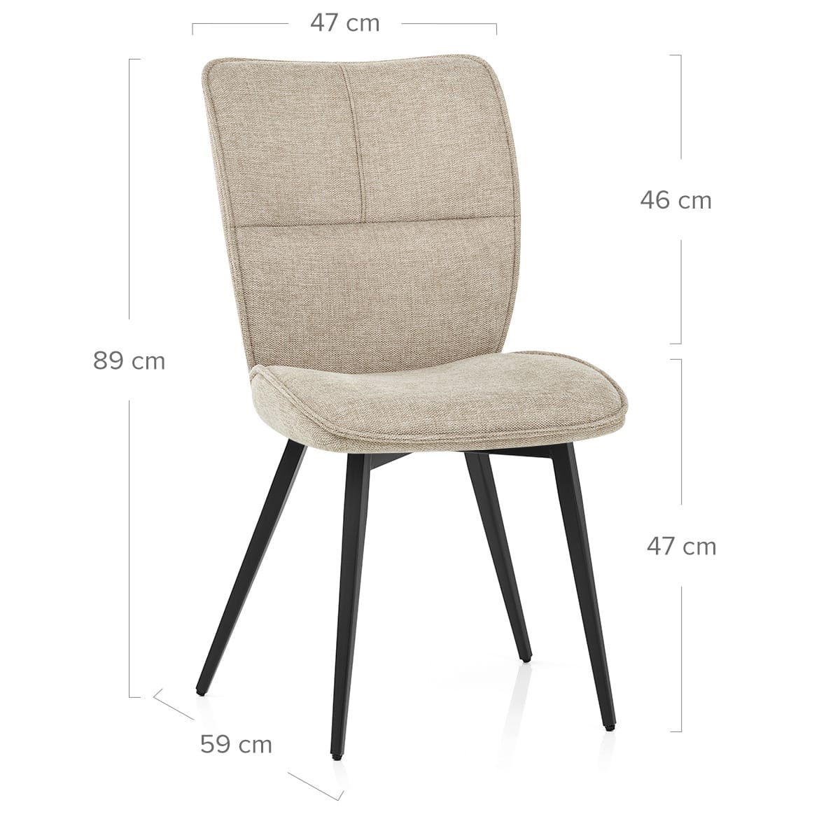 Silla Terciopelo - Devon Crema