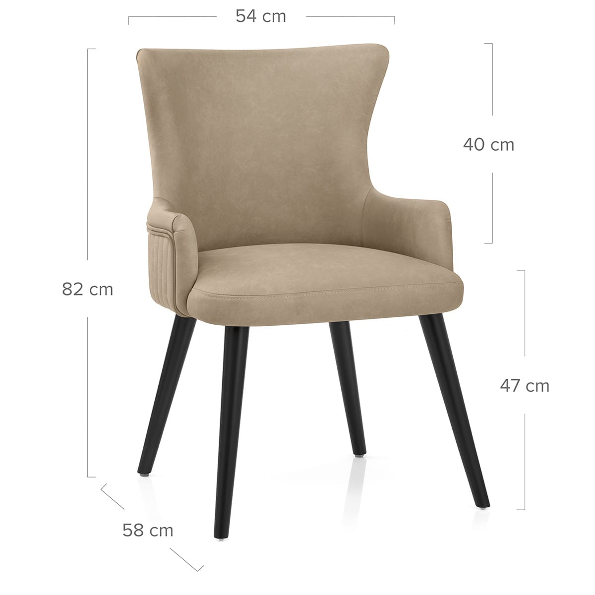 Silla Sintético - Diablo Gris Pardo