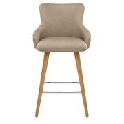 Taburete Sintético Madera - Diablo Gris Pardo