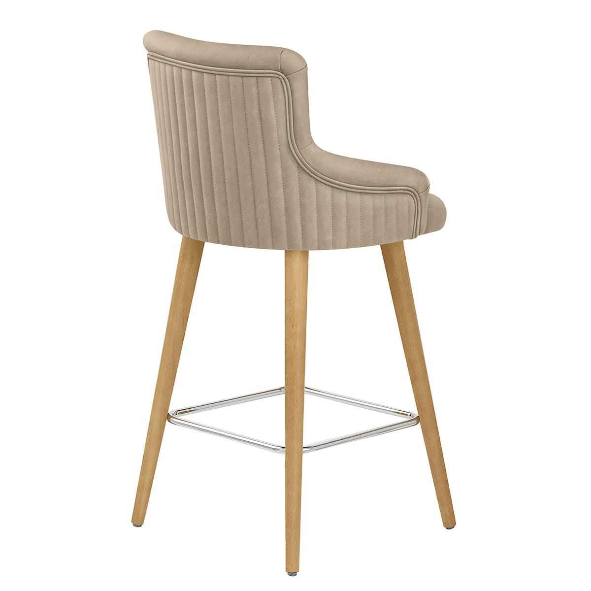 Taburete Sintético Madera - Diablo Gris Pardo