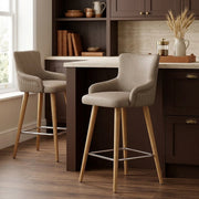 Taburete Sintético Madera - Diablo Gris Pardo