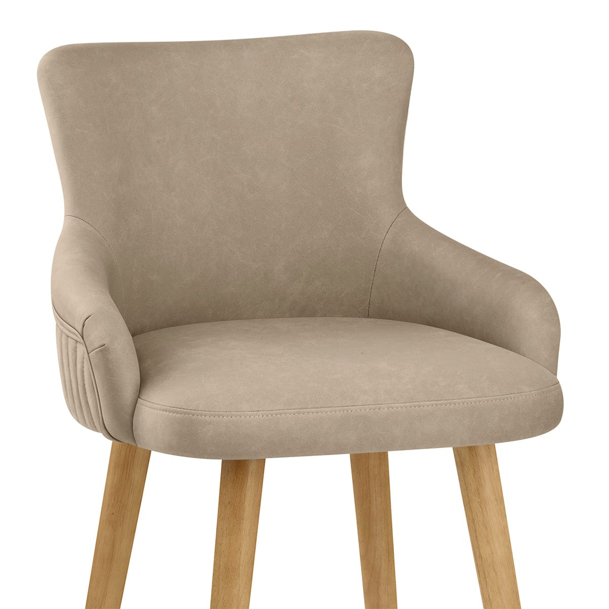 Taburete Sintético Madera - Diablo Gris Pardo