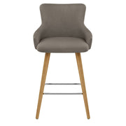 Taburete Sintético Madera - Diablo Gris