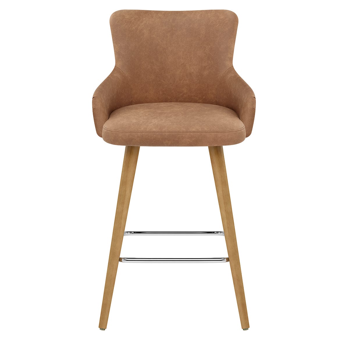 Taburete Sintético Madera - Diablo Marrón