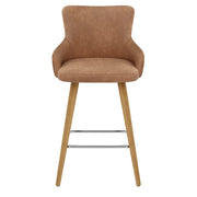 Taburete Sintético Madera - Diablo Marrón