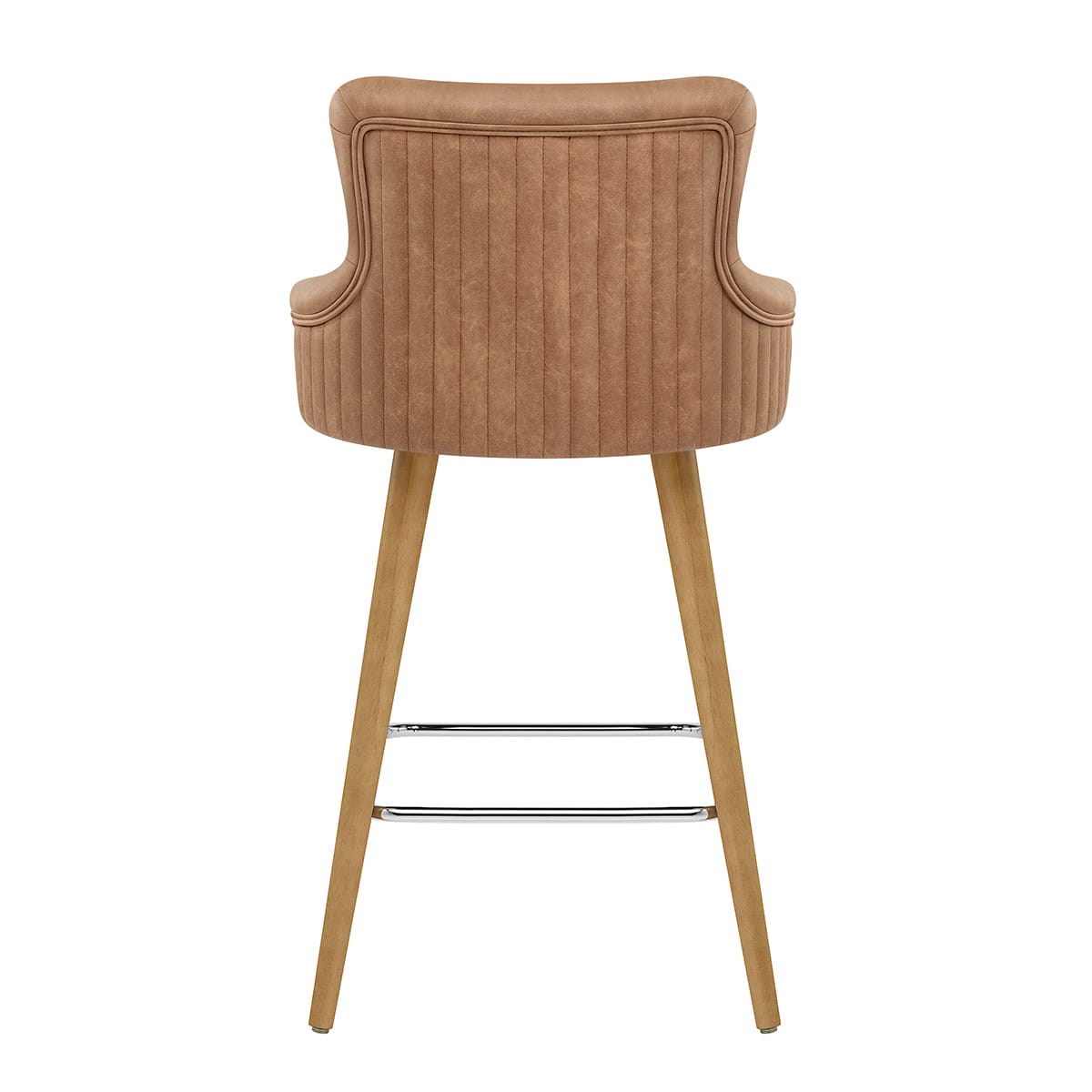 Taburete Sintético Madera - Diablo Marrón