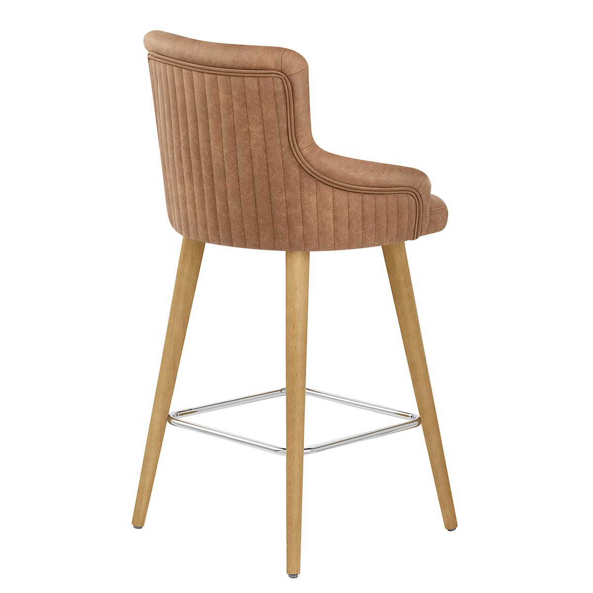 Taburete Sintético Madera - Diablo Marrón