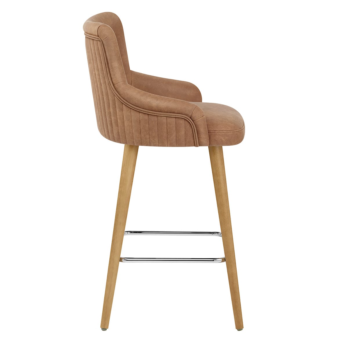 Taburete Sintético Madera - Diablo Marrón
