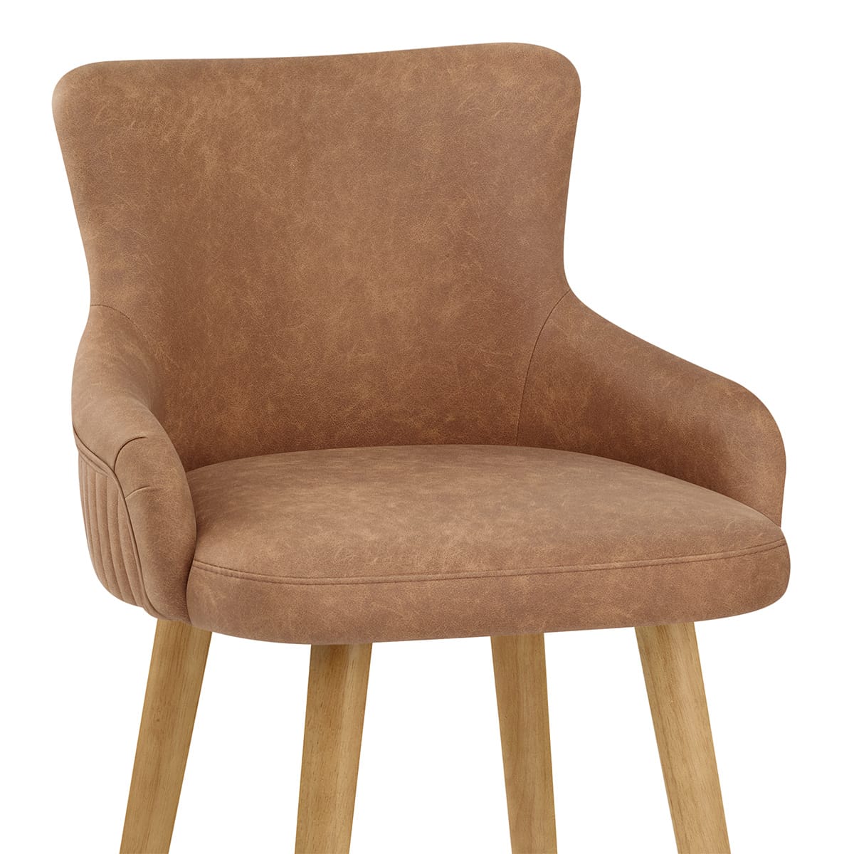 Taburete Sintético Madera - Diablo Marrón