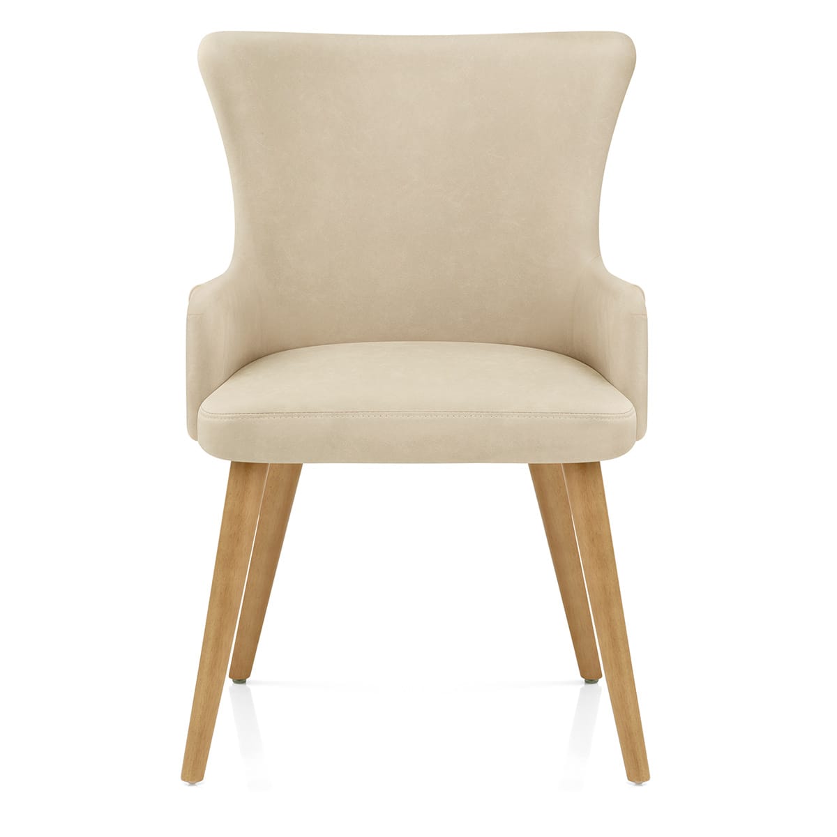 Silla Sintético Madera - Diablo Crema