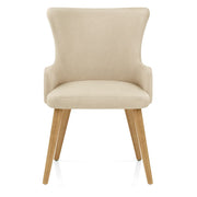 Silla Sintético Madera - Diablo Crema