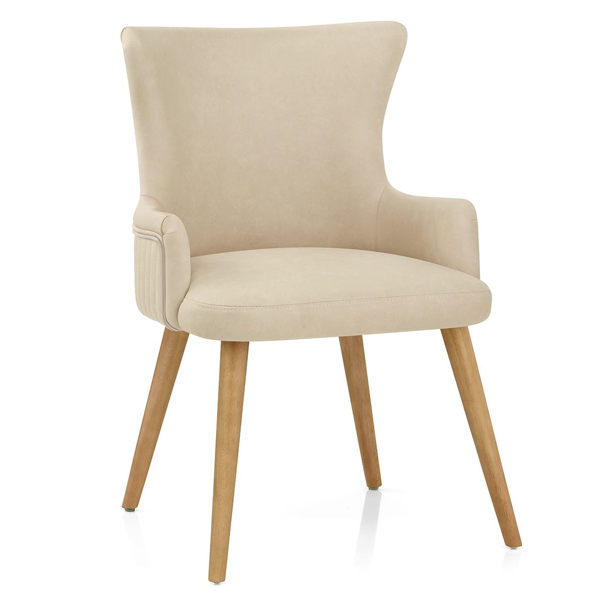 Silla Sintético Madera - Diablo Crema