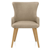 Silla Sintético Madera - Diablo Gris Pardo