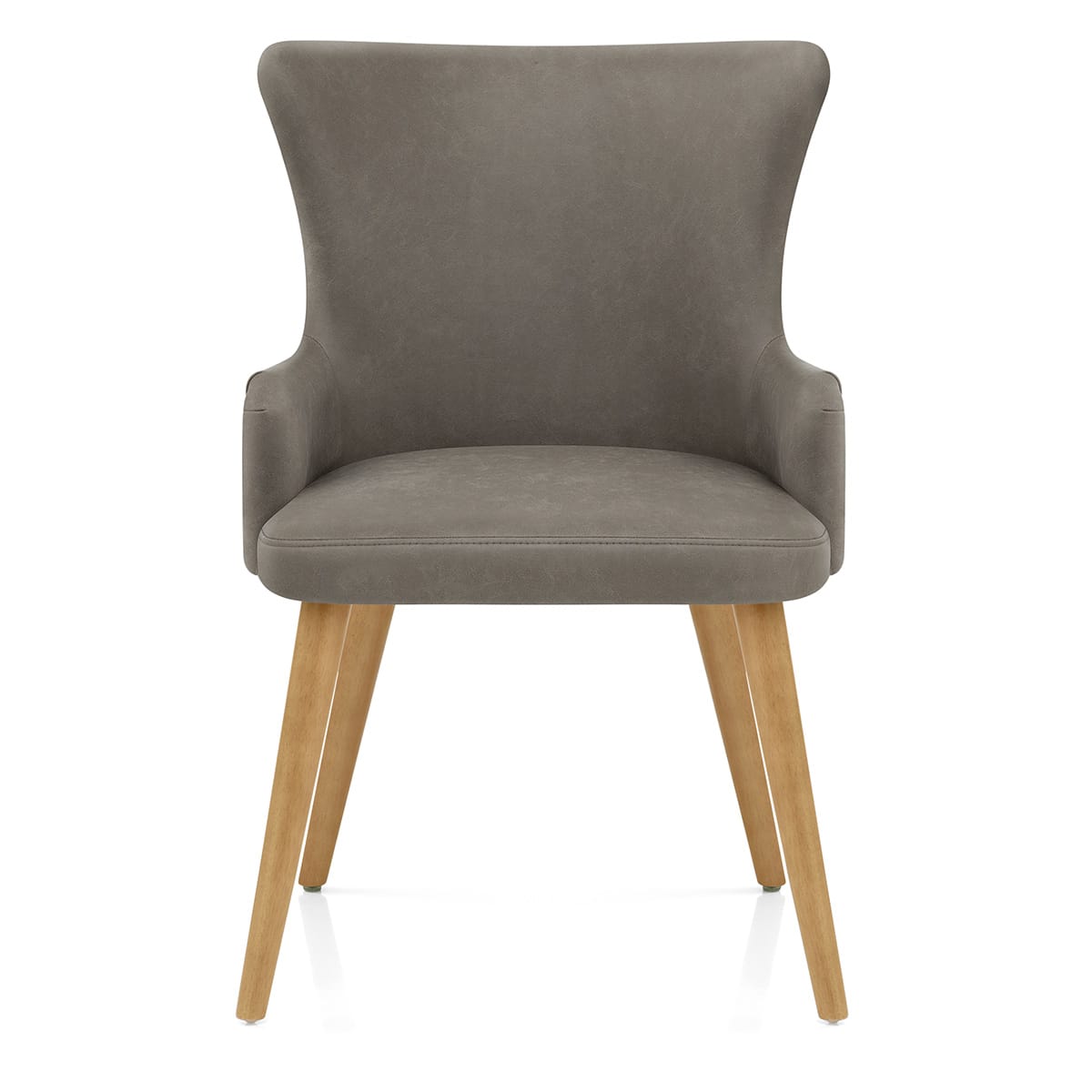 Silla Sintético Madera - Diablo Gris
