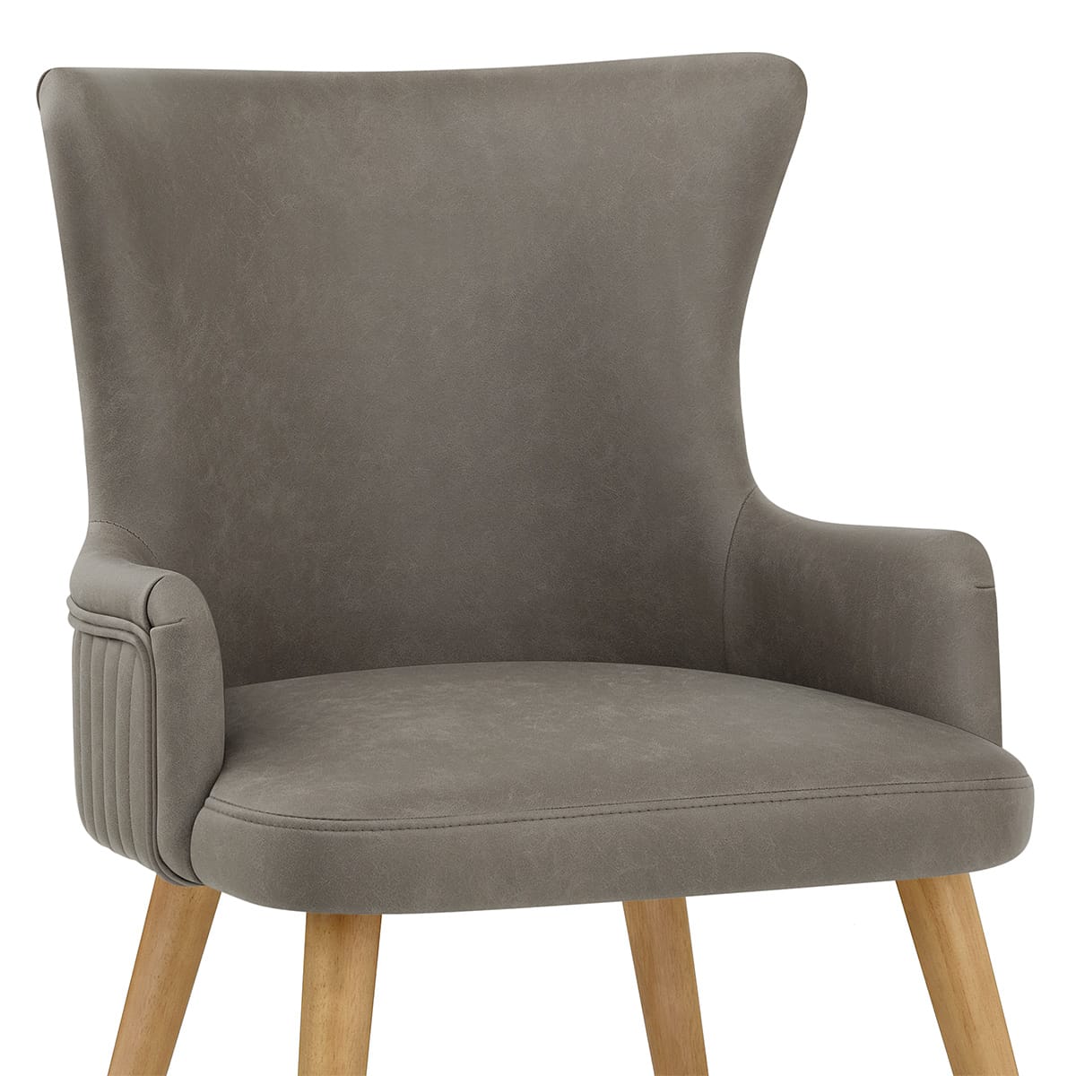 Silla Sintético Madera - Diablo Gris