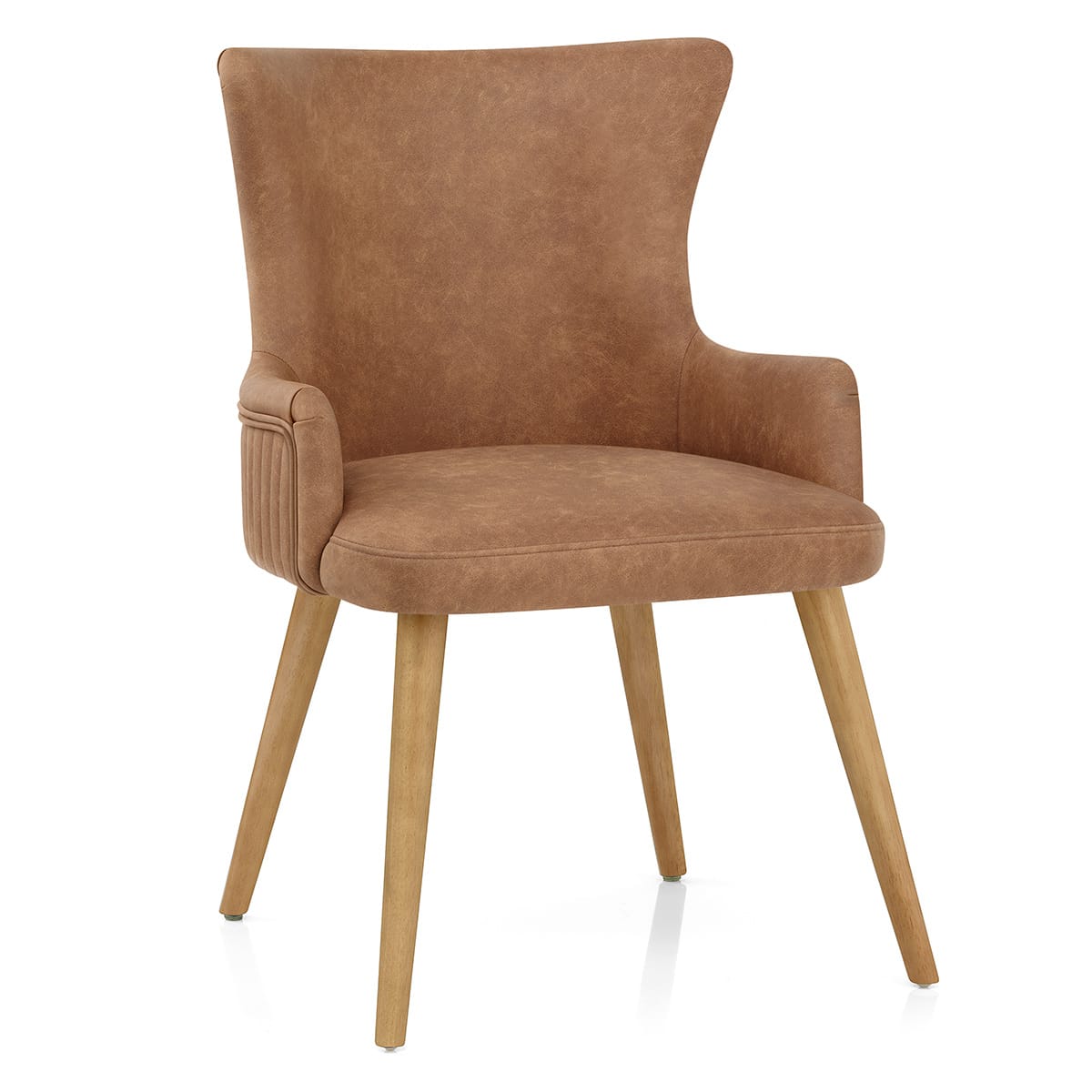 Silla Sintético Madera - Diablo Marrón