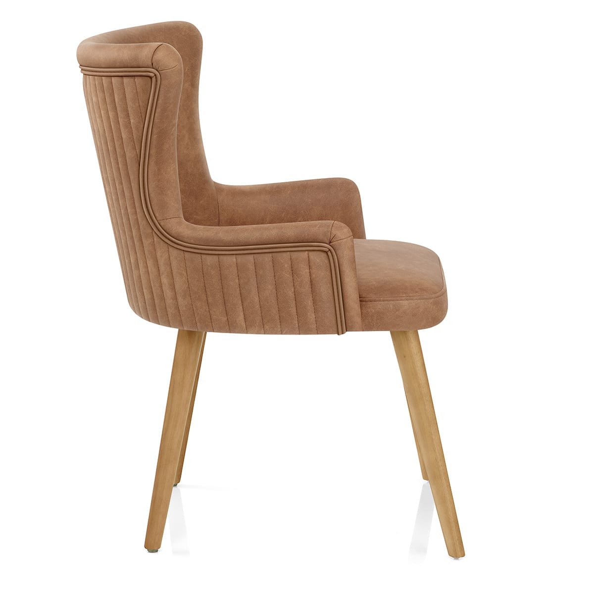 Silla Sintético Madera - Diablo Marrón
