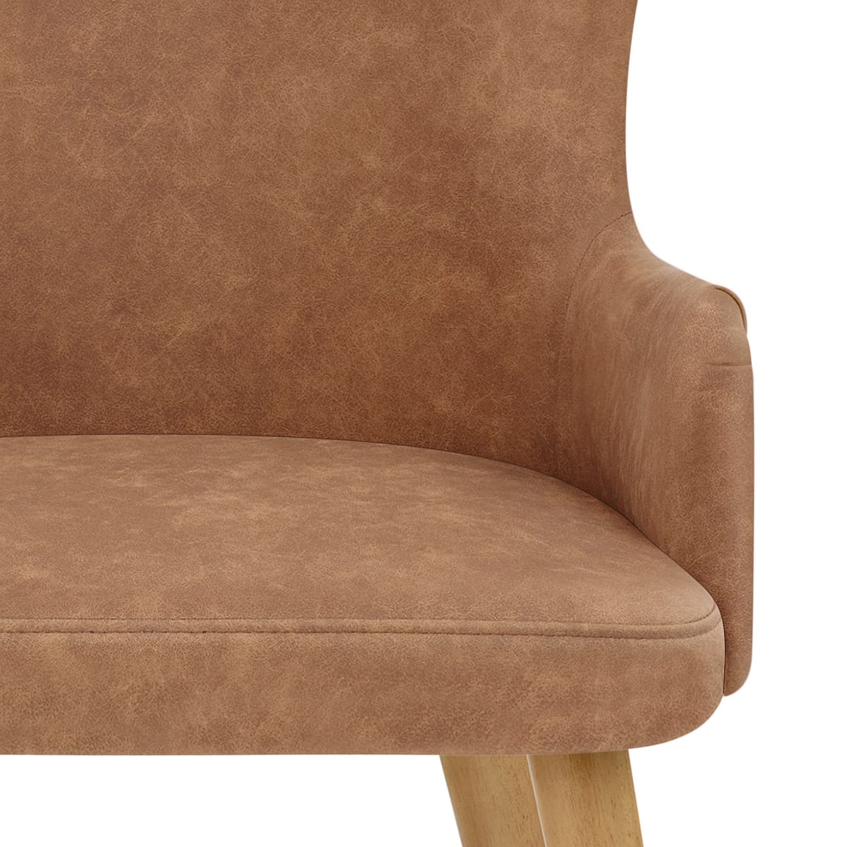 Silla Sintético Madera - Diablo Marrón