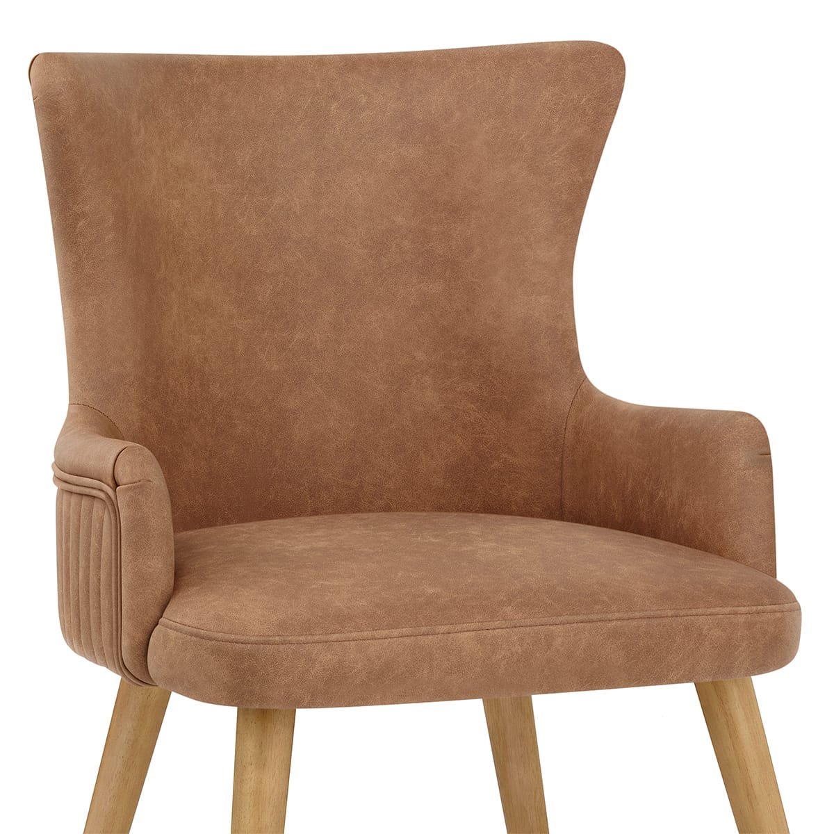 Silla Sintético Madera - Diablo Marrón