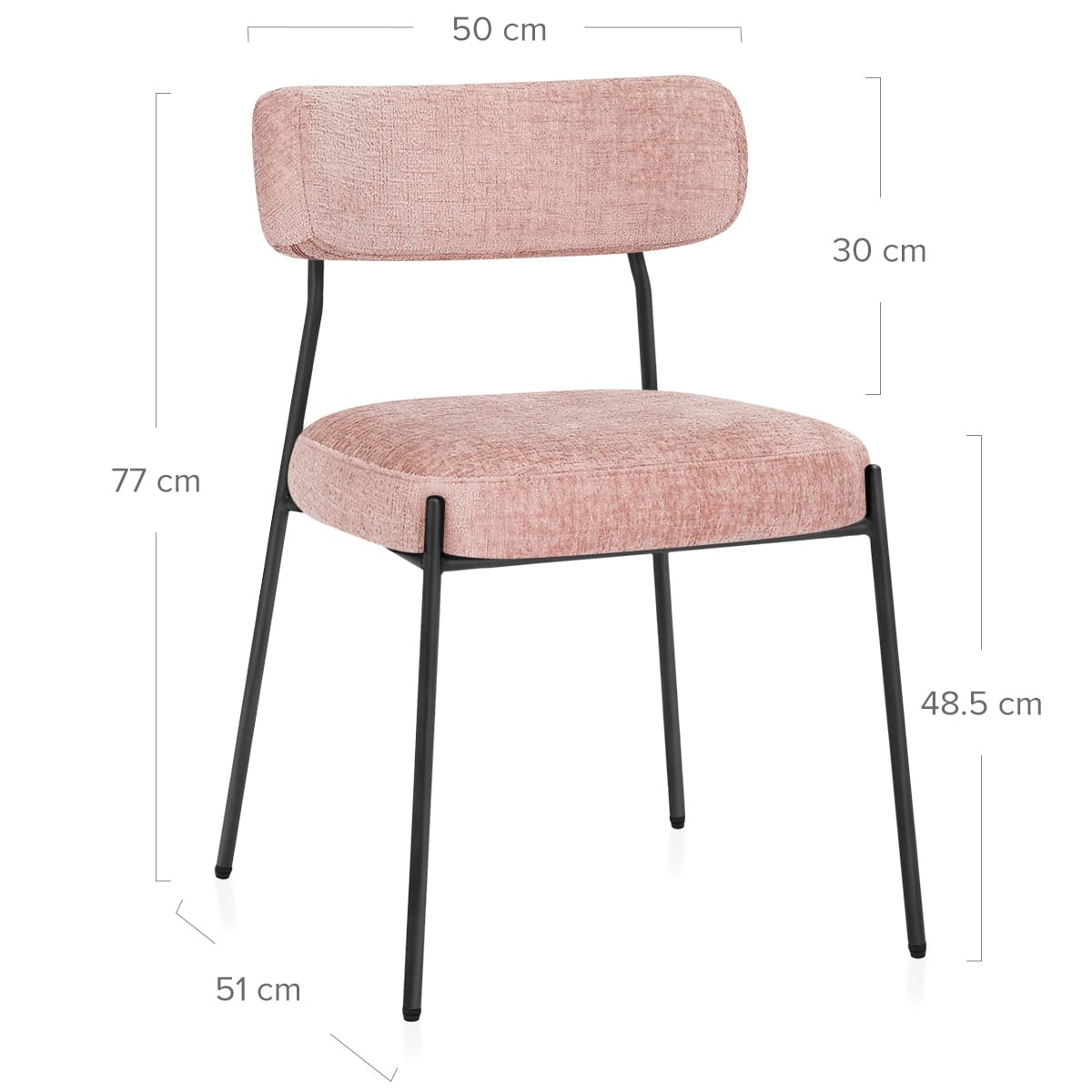 Diana DC Black Legs Rosa