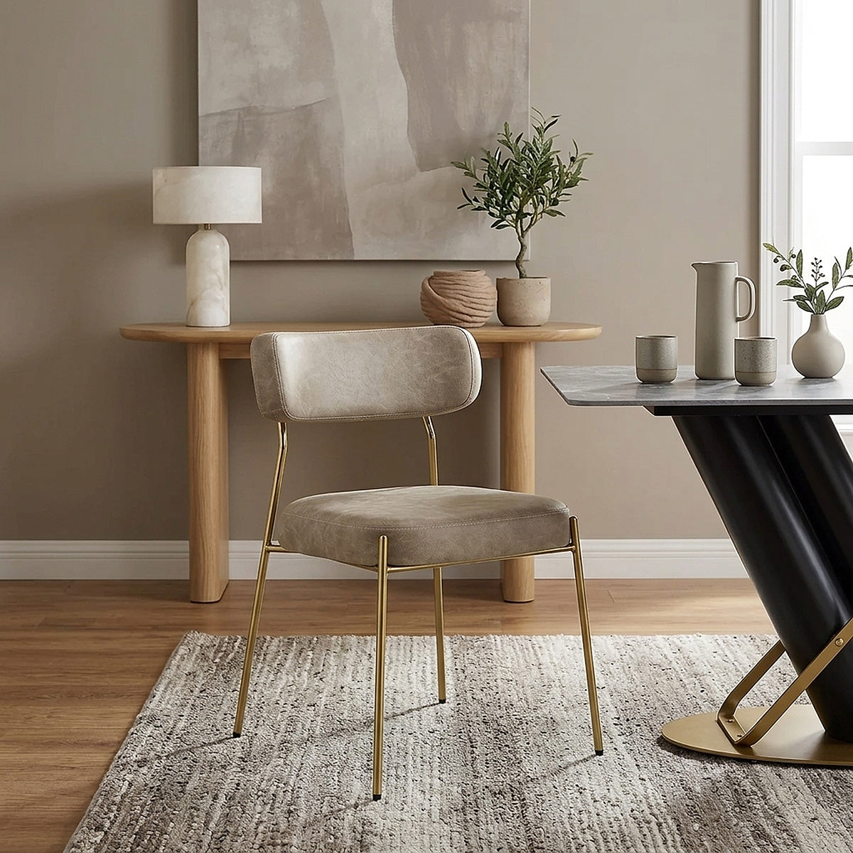 Silla Oro - Diana Crema