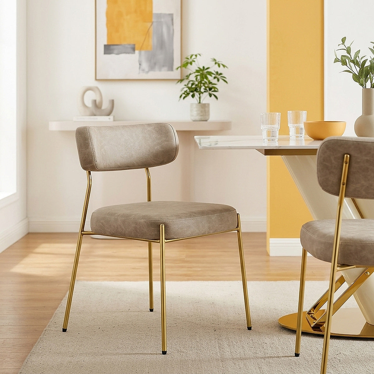 Silla Oro - Diana Crema