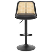 Taburete Polipiel - Drew Negro