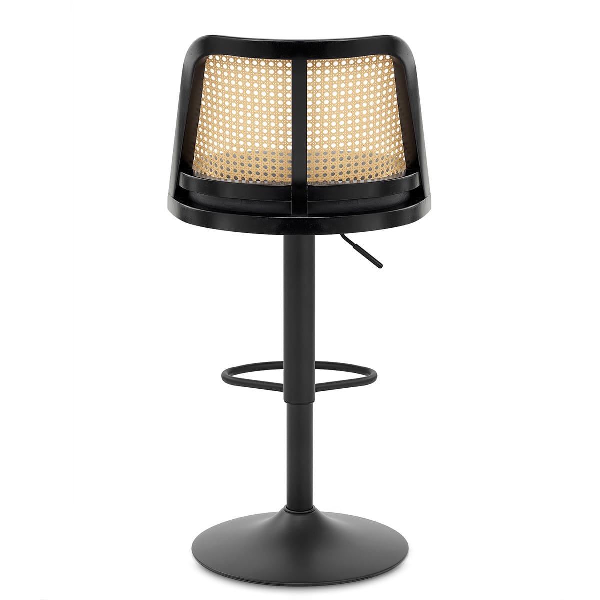 Taburete Polipiel - Drew Negro