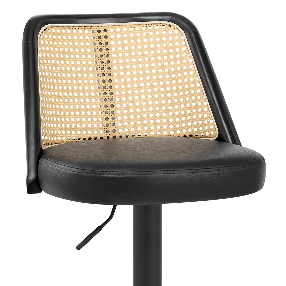 Taburete Polipiel - Drew Negro