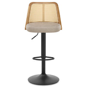 Taburete Polipiel - Drew Gris Pardo
