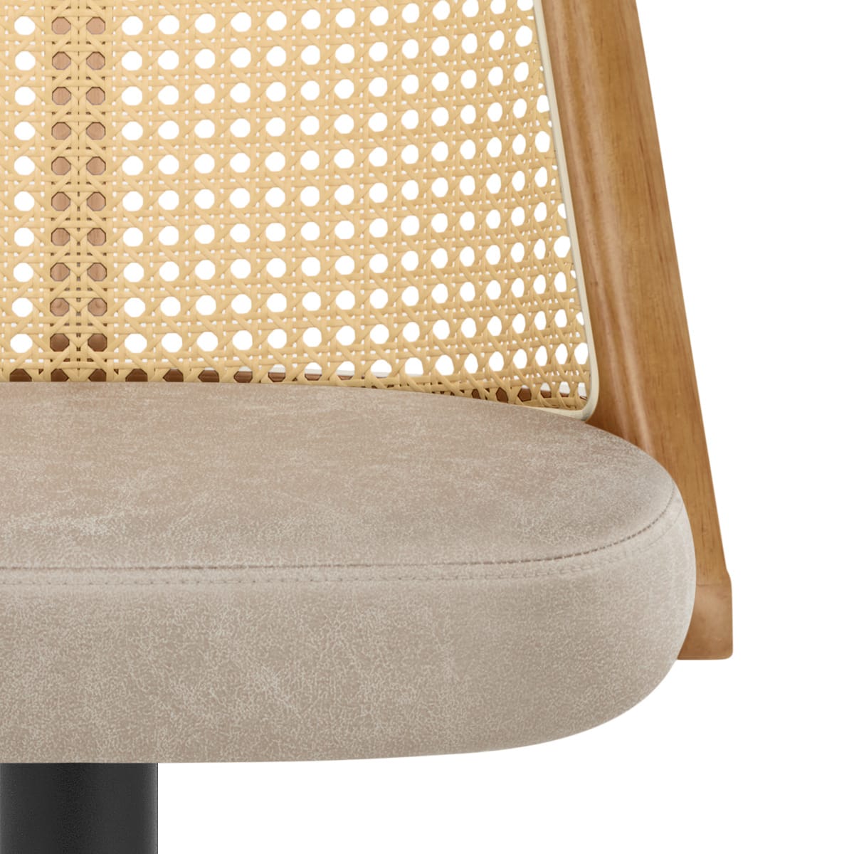 Taburete Polipiel - Drew Gris Pardo
