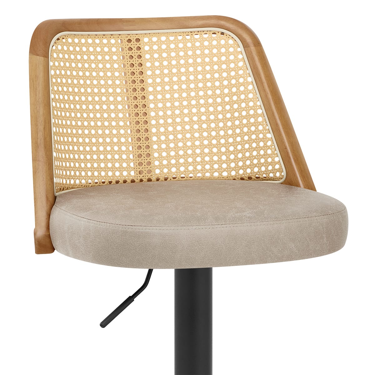 Taburete Polipiel - Drew Gris Pardo