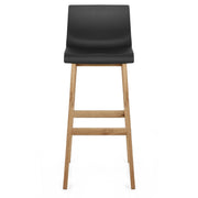 Taburete Madera Resina - Drift ABS Negro