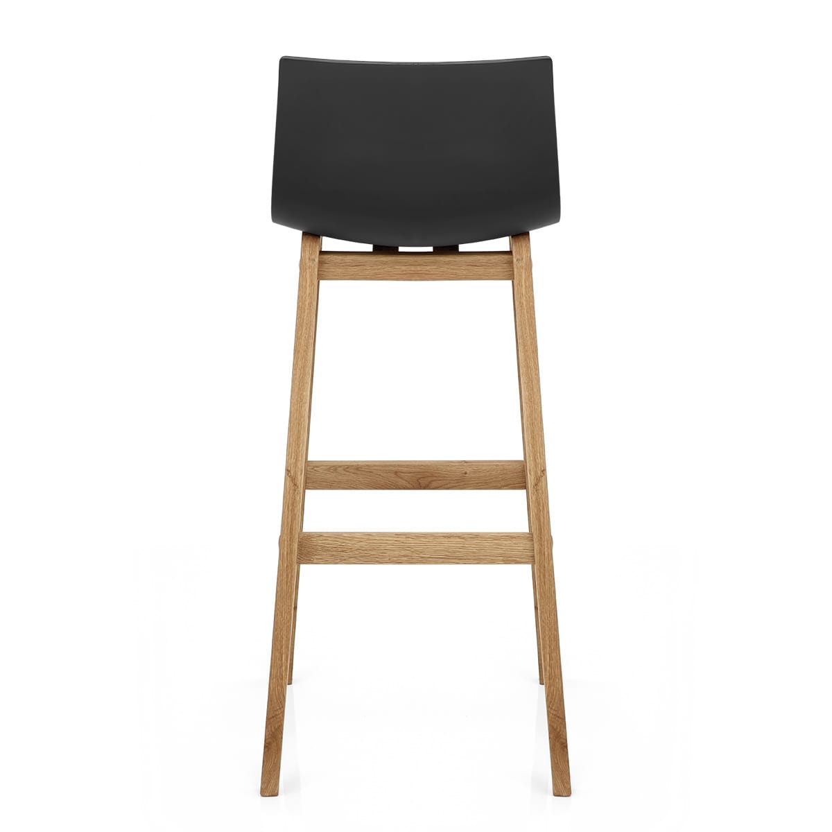 Taburete Madera Resina - Drift ABS Negro