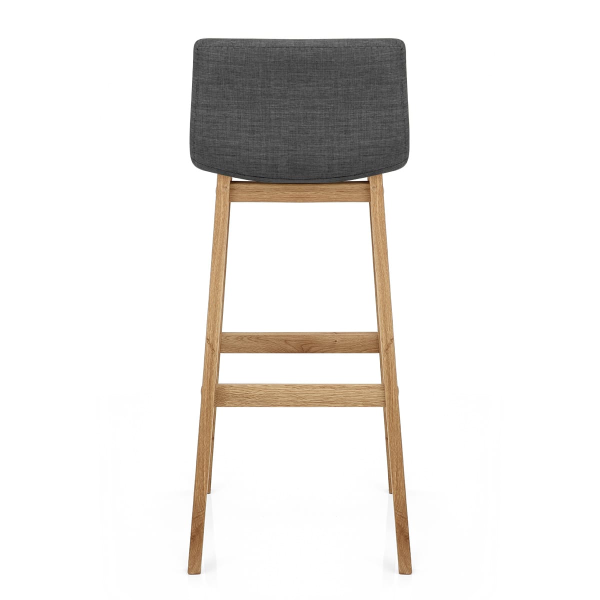 Taburete Madera Tela - Drift Gris Oscuro