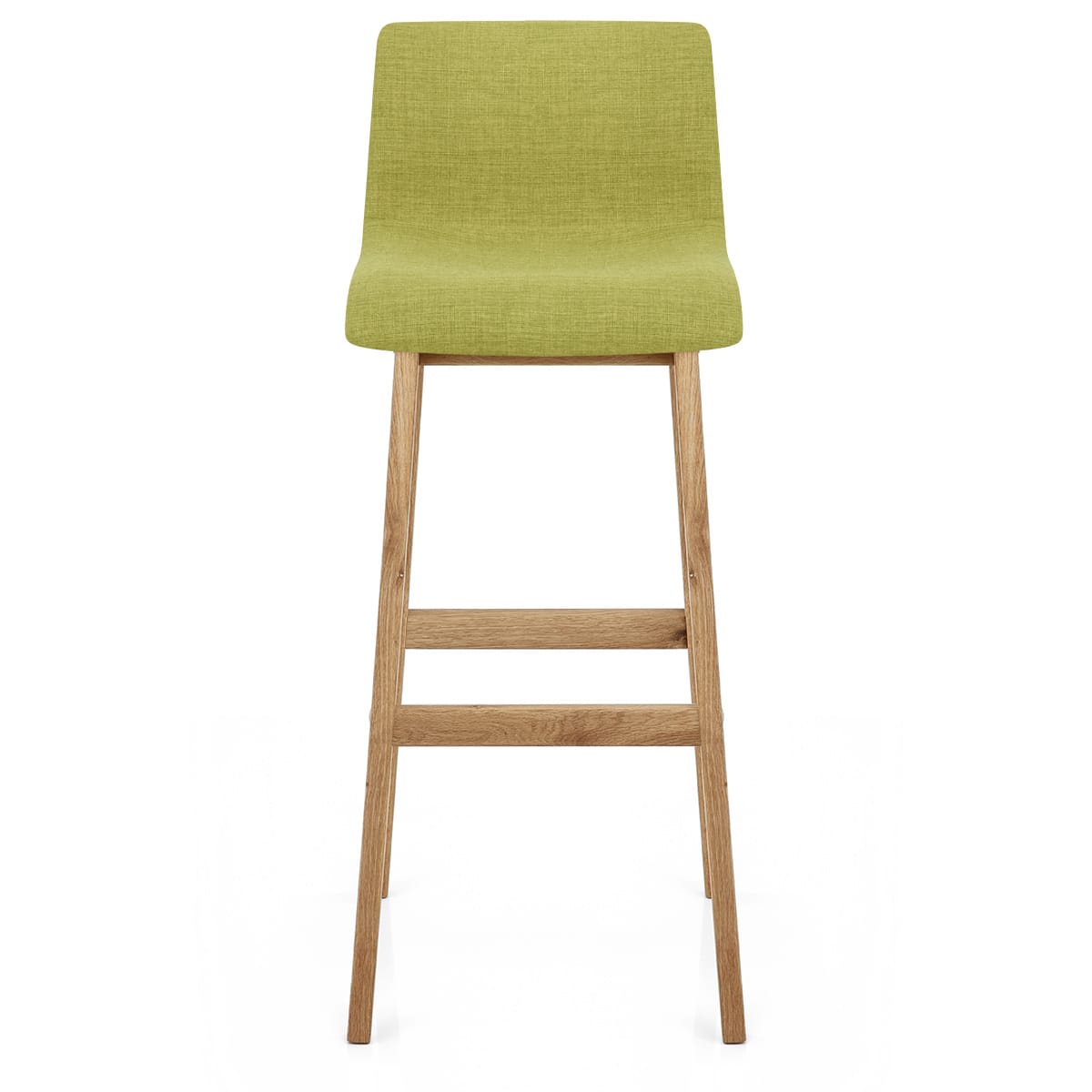 Taburete Madera Tela - Drift Verde