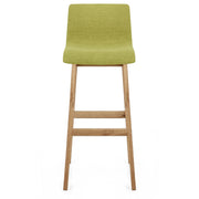 Taburete Madera Tela - Drift Verde
