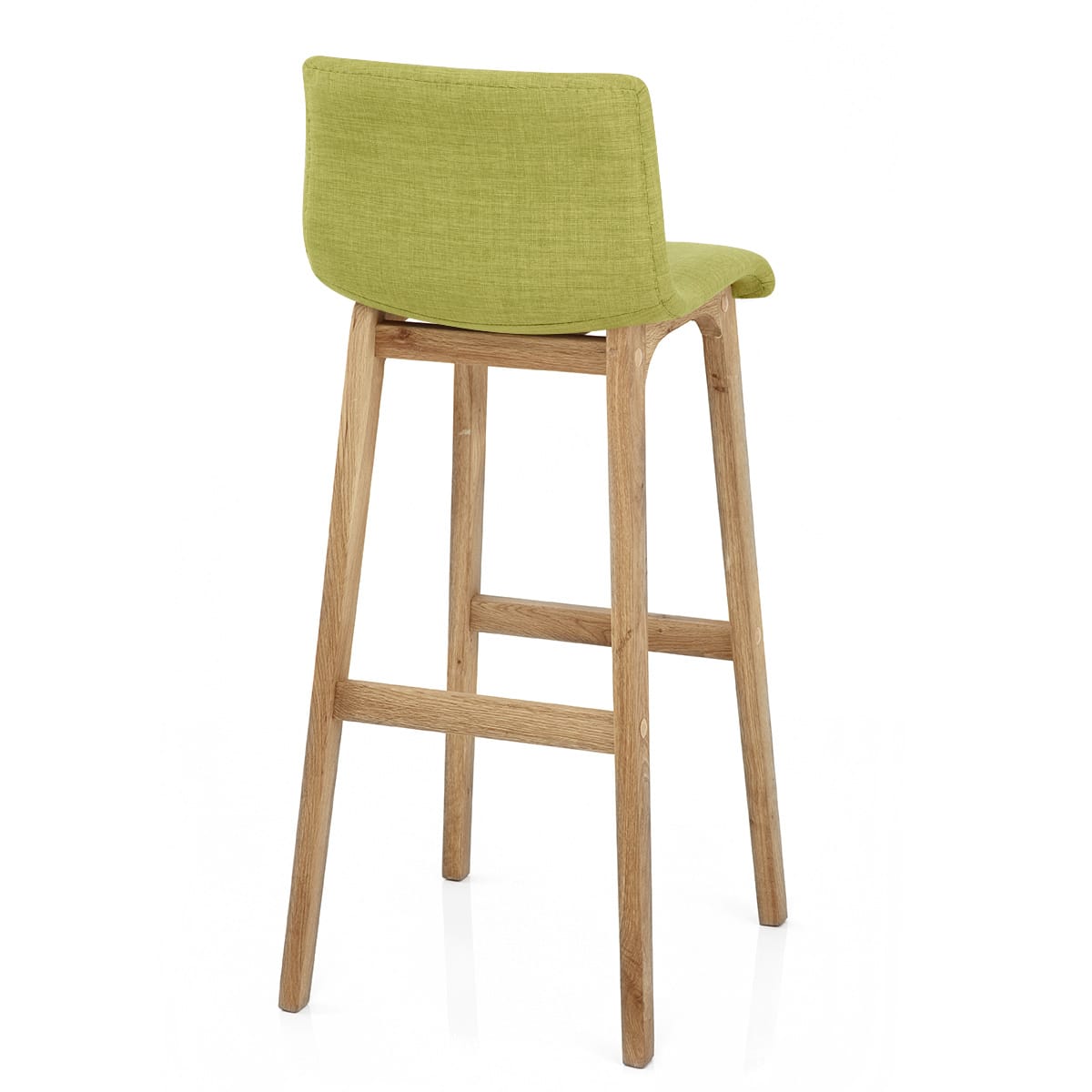 Taburete Madera Tela - Drift Verde