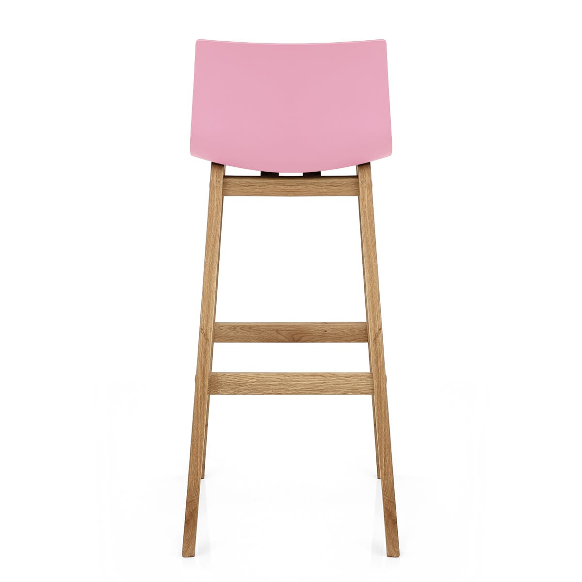Taburete Madera Resina - Drift ABS Rosa